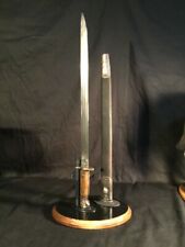P1907  Bayonet & Scabbard Stand for famous British WWI  Bayonet picture