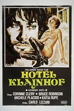 KLEINHOFF HOTEL Original RARE exYU movie poster 1977 CORINNE CLÉRY CARLO LIZZANI picture