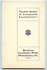 Baldwin Locomotive Works - Vauclain System of Compound Locomotives Reprint picture