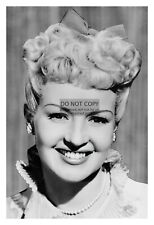 BETTY GRABLE CELEBRITY HOLLYWOOD ACTRESS ON BOB HOPE SPECIAL 1956 4X6 PHOTO picture