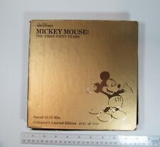 1978 Mickey Mouse 50th Birthday Super 8mm Film 1930's Steamboat Willie Disney picture