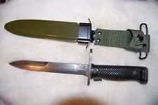 MILPAR M6 Bayonet Knife w/ New Scabbard - Vietnam Military Surplus 3 picture