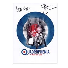 Phil Daniels And Leslie Ash Signed Quadrophenia Film Poster picture