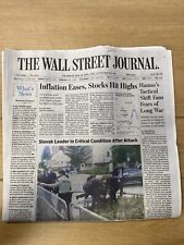 The Wall Street Journal Thursday, May 16, 2024 Complete Print Newspaper (NEW) picture