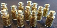 11 Large 2ml Bottles of Gold Leaf Flakes ..... Lowest price online  picture