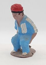 SIGNED Caganer Pooping Man Spain Traditional Christmas Folk Art Spanish picture