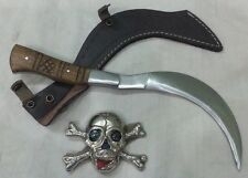 Custom made hand Crafted knife king's Sickle with sheath picture