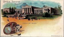 1901 PAN AMERICAN EXPOSITION BUFFALO ALBRIGHT ART GALLERY MAILING CARD 25-122 picture