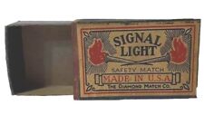 Antique Signal Light Matchbox Diamond Match Company USA picture