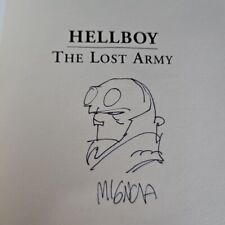 HELLBOY: THE LOST ARMY | Signed & Sketched by Mike Mignola | 1st Print | VF/NM picture