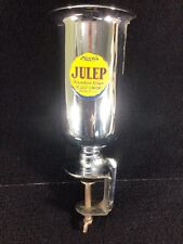 VINTAGE HOWEL'S JULEP SYRUPS COUNTERTOP SODA FOUNTAIN DISPENSER HOLDER 2 SIDED picture