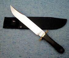 HANDMADE 12 Inches D2 STEEL BLADE HUNTING KNIFE - SURVIVAL BOWIE KNIFE & SHEATH picture