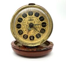 Solo 4 Jewels Portable Antique Travel Alarm Clock picture