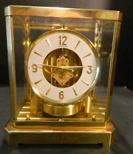 Vintage Jaeger LeCoultre Atmos 15 Jewels Brass & Glass Perpetual Clock Excellent picture