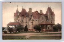 Ithaca NY-New York, Chi Psi Fraternity Lodge, Antique Vintage Souvenir Postcard picture