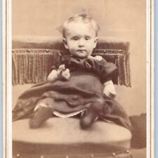 c1860s San Francisco, CA Baby Point CdV Photo Card Flaglor Parker California H33 picture