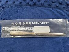 Vtg Kirk Stieff 8in Sterling/Stainless Letter Opener, Monogrammed, AMF picture