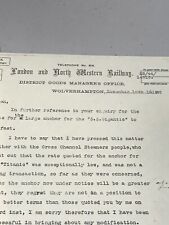 RARE RMS TITANIC LETTER REFERS TO BOTH TITANIC & GIGANTIC, ANCHORS NOV 12 1911RP picture