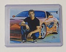 Paul Walker Limited Edition Artist Signed “The Fast And The Furious” Card 1/10 picture