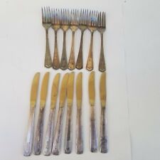 Western Airlines Utensils Cutlery Knives Forks Knife Lot Set picture