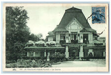 c1940's The Casino The Touquet Paris Beach France Posted Vintage Postcard picture