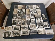 Postcard Lot of 39 Antique Real Photo Postcards, Vintage Old Photos, Pictures picture