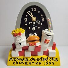 RARE McDonalds 1997 Collectors Club Convention Clock St Louis Missouri 143/500 picture