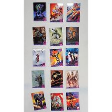Vintage Lot Of 15 XMen Super Villains Trading Cards 1994 Fleer Ultra Reaper picture
