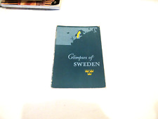 Glimpses of Sweden booklet, c. 1930s/1940s picture