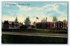 c1910's N.N. & I School Campus Building Aberdeen South Dakota Antique Postcard picture
