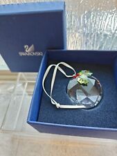 Swarovski Holly and Berries Window Christmas Ornament New Vintage in box picture