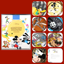 Disney Parks 2021 Virtual Run Disney Marathon Weekend Mickey Goofy 7 Medals picture