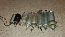 Lot of 8 Used Chassis Mount Electrolytic Capacitors for Radio, Amplifiers picture
