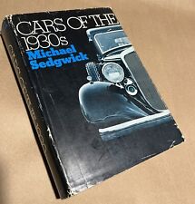 Book Cars of the 1930s by Michael Sedwick 1970 picture