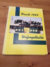 Edison High School Huntington beach 1985 Oracle Yearbook  Scott Weiland  picture