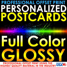 5000 PERSONALIZED CUSTOM PRINTED 3X5 POSTCARDS FULL COLOR UV GLOSS PROFESSIONAL picture