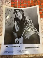 RARE Autographed 1970s Photo Doc Severinsen Jazz Trumpet Tonight Show Orchestra picture