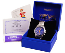 SEIKO ONEPIECE 7T92-HBM0 20th Anniversary watch limited 5000 piece Blue Quartz picture