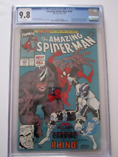 1991 AMAZING SPIDER-MAN #344 CGC 9.8 WHITE PAGES  1ST APP CLETUS KASADY- RHINO picture