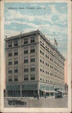 1924 Phoenix,AZ Jefferson Hotel Kropp Maricopa County Arizona Postcard 1c stamp picture