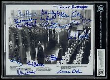 Dave Prowse Darth Vader +15 Others signed autograph 8x10 STAR WARS Photo BAS picture