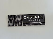 Cadence Theatre Lapel Pin Richmond Virginia Live Stage Musicals Dramas Comedies picture