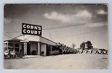 North Conway AR-Arkansas, Corn's Court & Grill, Antique, Vintage Postcard picture