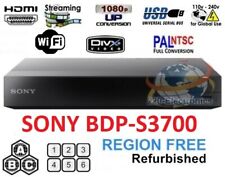 SONY BDP-S3700 Refurbished REGION FREE BLU-RAY DVD PLAYER ZONE A B C DVD 0-8 USB picture