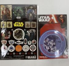 Lot of Star Wars Japanese Sticker Lot New Disney Japan  picture