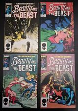 Marvel BEAUTY AND THE BEAST #1-4 CompleteFour Issue Limited Series LOOKS GREAT picture