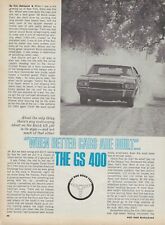 1968 Buick GS 400 Vintage Magazine Road Test Article Ad Skylark Super Turbine 68 picture