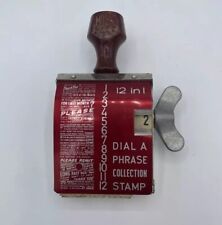 Vintage Dial A Phrase Collection Stamp-Great Condition  picture