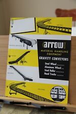 Brochure Arrow Products Inc Grand Rapids Michigan MI GRAVITY Conveyors Gravity picture