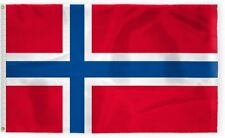 Norway Flag 3' x 5' Brass Grommets picture